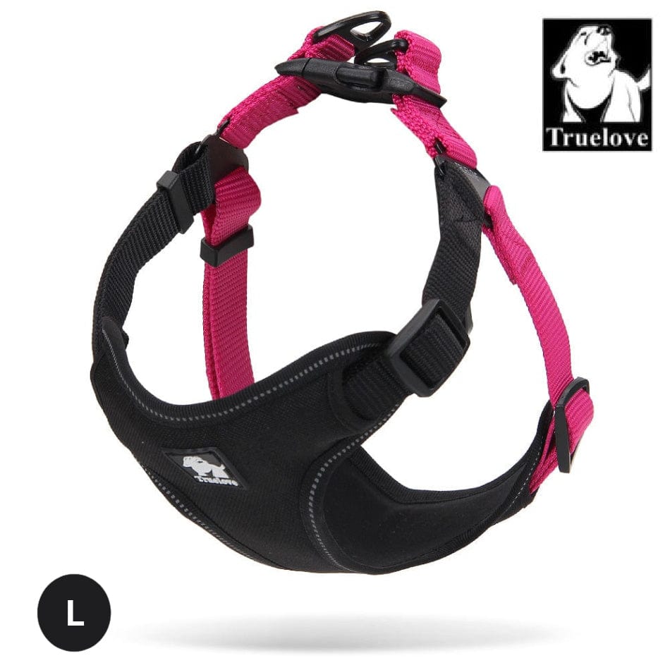 Urban Dog Harness Black/Pink L