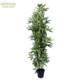 Artificial Plant Bamboo Black Bamboo 180cm Real Touch Leaves