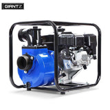 Petrol Water Pump Garden Irrigation Transfer Blue-Giantz 8HP 3"