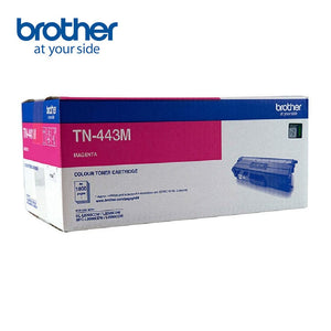 BROTHER TN-443M Colour Laser Toner - High Yield Magenta - to suit HL-L8260CDN/8360CDW MFC-L8690CDW/L8900CDW - 4,000 Pages