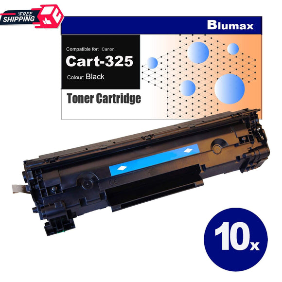 10 Pack Blumax Alternative for Canon CART-325 Black Toner Cartridges