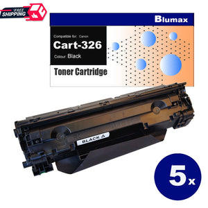 5 Pack Blumax Alternative for Canon CART-326 Black Toner Cartridges