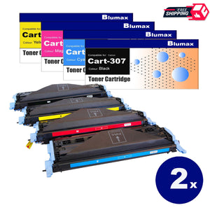 8 Pack Blumax Alternative Toner Cartridges for Canon Cart-307