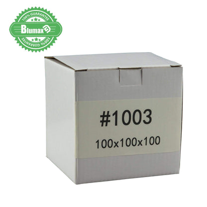 100x 100mm x 100mm x 100mm White Carton Cardboard Shipping Box (#1003)
