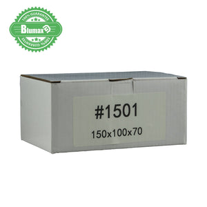 100x 150mm x 100mm x 70mm White Carton Cardboard Shipping Box (#1501)
