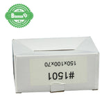 100x 150mm x 100mm x 70mm White Carton Cardboard Shipping Box (#1501)