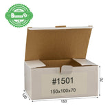100x 150mm x 100mm x 70mm White Carton Cardboard Shipping Box (#1501)