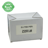 100x 160mm x 100mm x 110mm White Carton Cardboard Shipping Box (#1602)