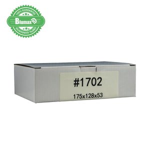 100x 175mm x 175mm x 45mm White Carton Cardboard Shipping Box (#1702)