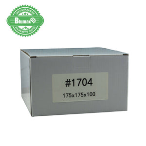 100x 175mm x 175mm x 100mm White Carton Cardboard Shipping Box (#1704)