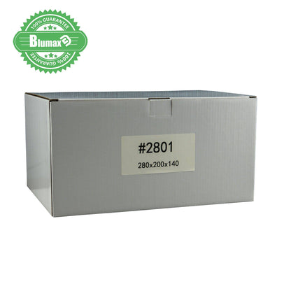 White Carton Cardboard Shipping Box 100x 280mm x 200mm x 140mm (#2801)