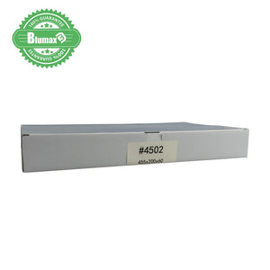 50x 455mm x 290mm x 60mm White Carton Cardboard Shipping Box (#4502)