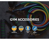 Fitness Resistance Bands-Kinetic-- 13 PieceSet