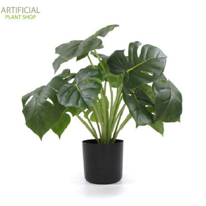 Artificial Plant Split Philodendron Plant With Real Touch Leaves 50cm