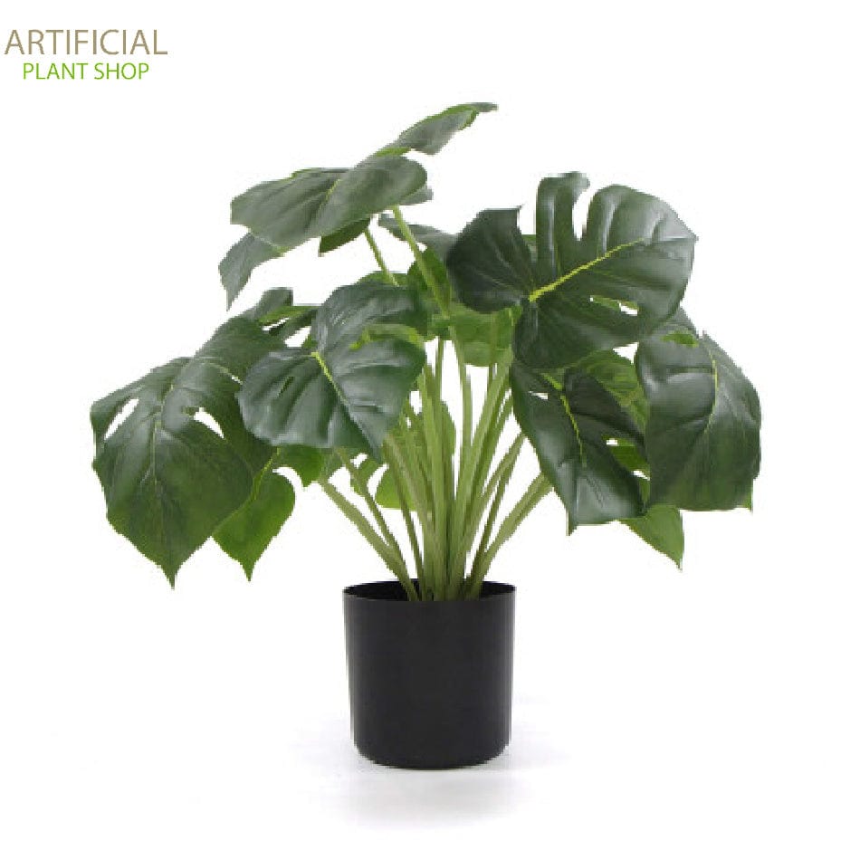 Artificial Plant Split Philodendron Plant With Real Touch Leaves 50cm