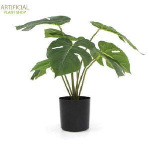 Artificial Plant Split Philodendron Plant With Real Touch Leaves 35cm