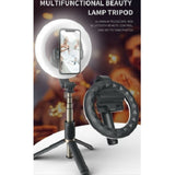 Selfie Stick and Tripod stand TEQ Q07 Bluetooth Ring Light