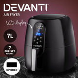 Devanti 7L Oil Free Air Fryer - Black