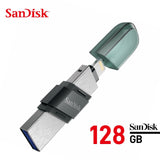 SanDisk 128GB iXpand USB Flash Drive Flip (SDIX90N-128G)
