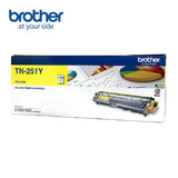 Brother TN-251Y Colour Laser Toner - Yellow, HL-3150CDN/3170CDW/MFC-9140CDN/9330CDW/9335CDW/9340CDW /DCP-9015CDW(1,400 Pages)