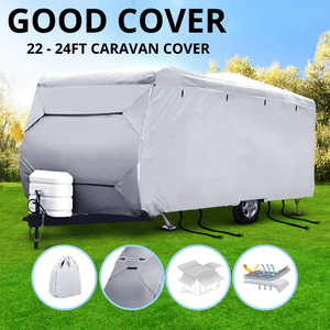 Weisshorn 22-24ft Caravan Cover Campervan 4 Layer UV Water Resistant