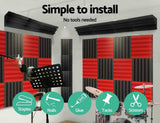 Sound Studio Acoustic Panels 20pcs 30x30x5cm Studio Wedge