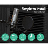 Sound Studio Acoustic Panels 20pcs 30x30x5cm Studio Wedge