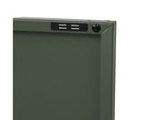 ArtissIn Metal Locker Storage Shelf Organizer Cabinet Buffet Sideboard Green