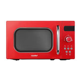 20L Microwave Oven 700W Countertop Benchtop Kitchen 8 Cooking Settings Red