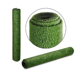 Primeturf Artificial Grass 1X10M Synthetic Fake Turf Plastic Olive Plant Lawn 17mm