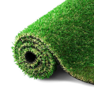 Prime Turf Artificial Grass 60SQM 30mm Synthetic Fake Lawn Turf Plastic Plant 4-coloured 2mx5m