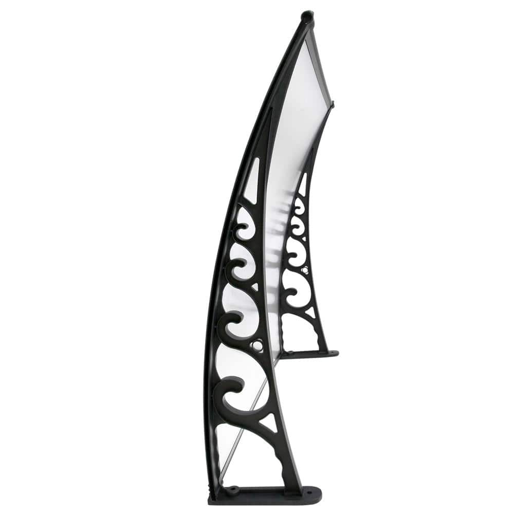 Window Door Awning Door Canopy Patio UV Sun Shield WHITE 1m x 6m DIY