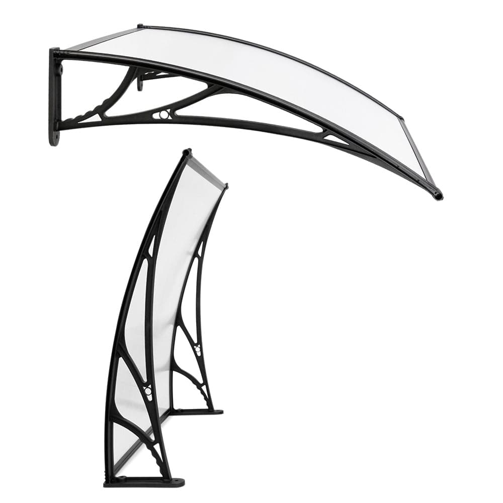 Window Door Awning Door Canopy Patio UV Sun Shield 1mx4m DIY