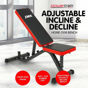 Adjustable Incline-Decline Gym bench Load Rating 150kg