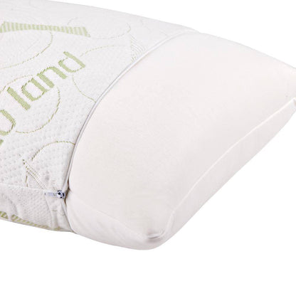 Giselle Bedding Set of 2 Bamboo Pillow with Memory Foam