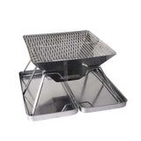 Charcoal BBQ Grill Foldable Barbecue Portable