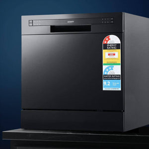 Benchtop Dishwasher Counter Bench Top Freestanding Dish Washer 8 Place