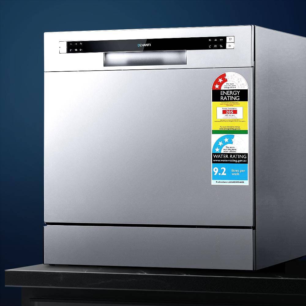 Devanti Benchtop Dishwasher 8 Place Setting Factory Direct Shop Australia