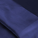 DreamZ Silky Satin Quilt Cover Set Bedspread Pillowcases Summer Double Blue