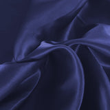 DreamZ Silky Satin Quilt Cover Set Bedspread Pillowcases Summer Single Blue
