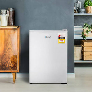 Portable Mini Bar Fridge  Devanti 70L - White