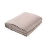 DreamZ 198x122cm Cotton Anti Anxiety Weighted Blanket Cover Protector Beige