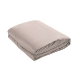 DreamZ 198x122cm Cotton Anti Anxiety Weighted Blanket Cover Protector Beige