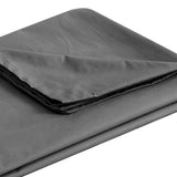 DreamZ 121x91cm Anti Anxiety Weighted Blanket Cover Polyester Cover Only Grey