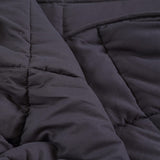 DreamZ 9KG Weighted Blanket Promote Deep Sleep Anti Anxiety Single Dark Grey