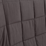 DreamZ Weighted Blanket Heavy Gravity Deep Relax 9KG Adult Double Grey