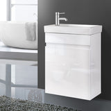Bathroom Vanity Basin Cabinet-Cefito 400mm  White