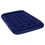 Double Size Inflatable Air Mattress - Navy