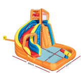 Bestway Inflatable Water Slide Pool Slide Jumping Castle Playground Toy Splash 3.65m(L) x 3.20m(W) x 2.70m(H)