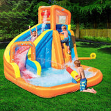 Bestway Inflatable Water Slide Pool Slide Jumping Castle Playground Toy Splash 3.65m(L) x 3.20m(W) x 2.70m(H)